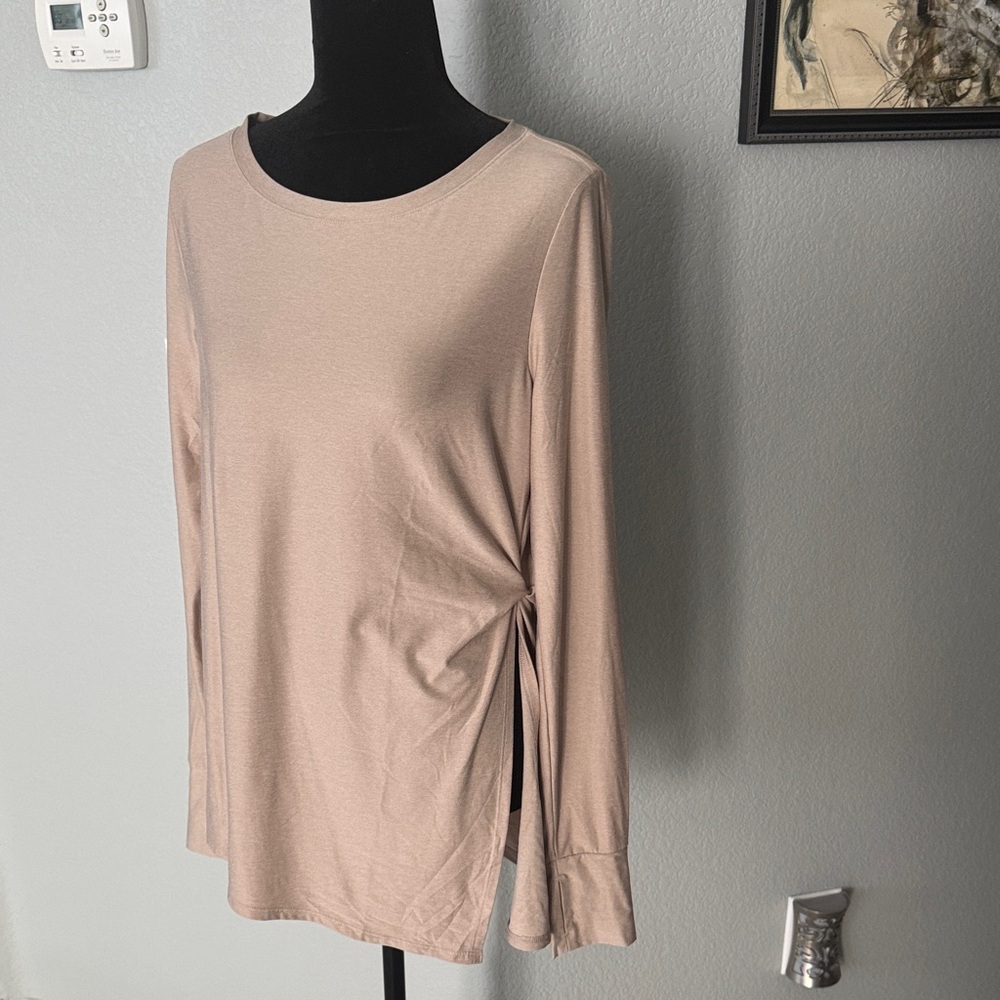 NWOT Old Navy Tan Long Sleeve Women's Top